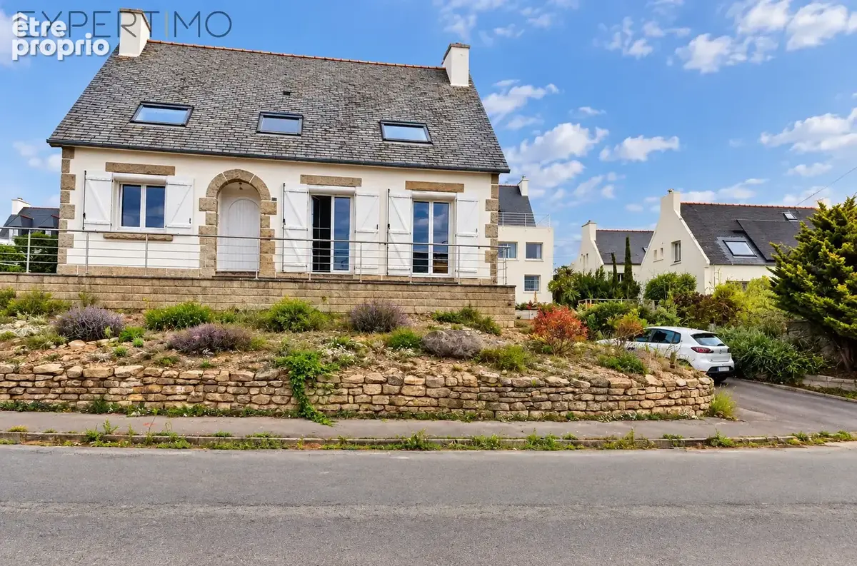 Saint-nic   plage de pentrez à pied   vue mer   maison rénovée avec studio indépendant - photo 2