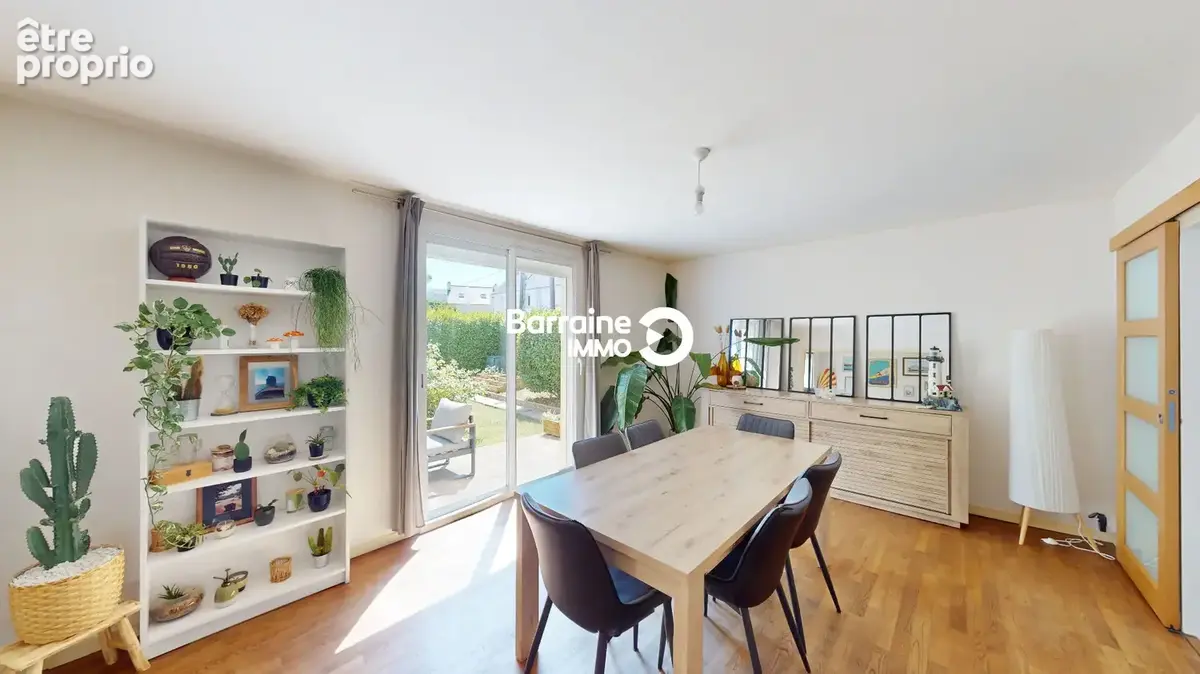 A vendre exclusivite brest lambezellec maison t6 de 110m²  habitables ( 138 utiles) 4 chambres jardin garage - photo 1