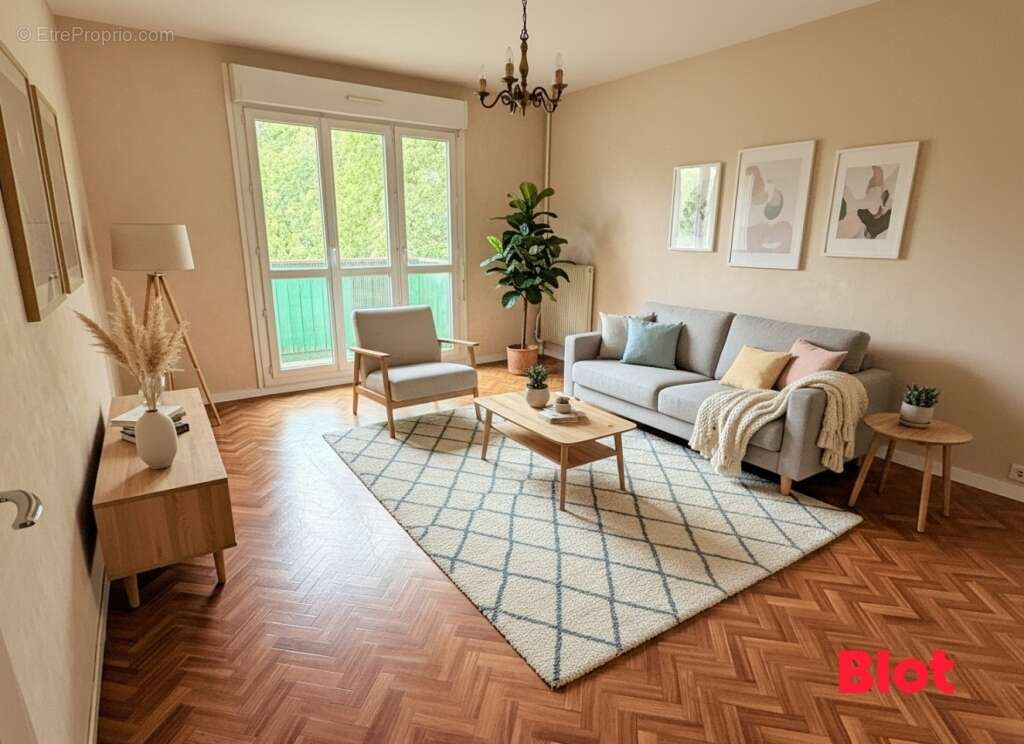 Appartement 63 m² à Rennes  - photo 2