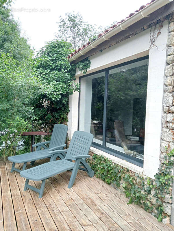 TERRASSE - Maison à SAINT-SIMEUX