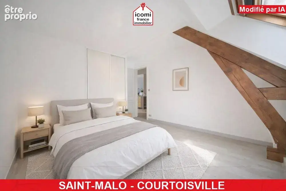Ille-et-vilaine - saint-malo (35400) - a vendre - maison - t7 - 5 chambres - idealement situe - maison de caractere - beau poten - photo 4