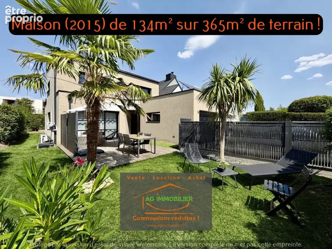 Maison 6 pièces 134 m² à vendre à Montgermont (35760) - photo 1