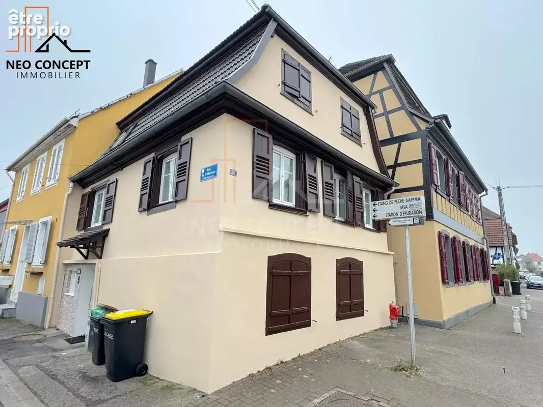 BRUMATH – Maison entièrement rénovée de 100 m² avec garage - photo 1