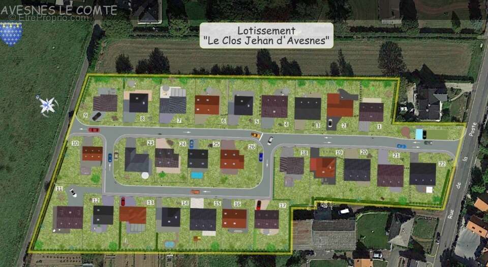 Terrain à AVESNES-LE-COMTE