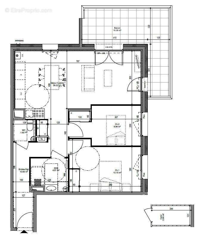 Appartement à COGNIN