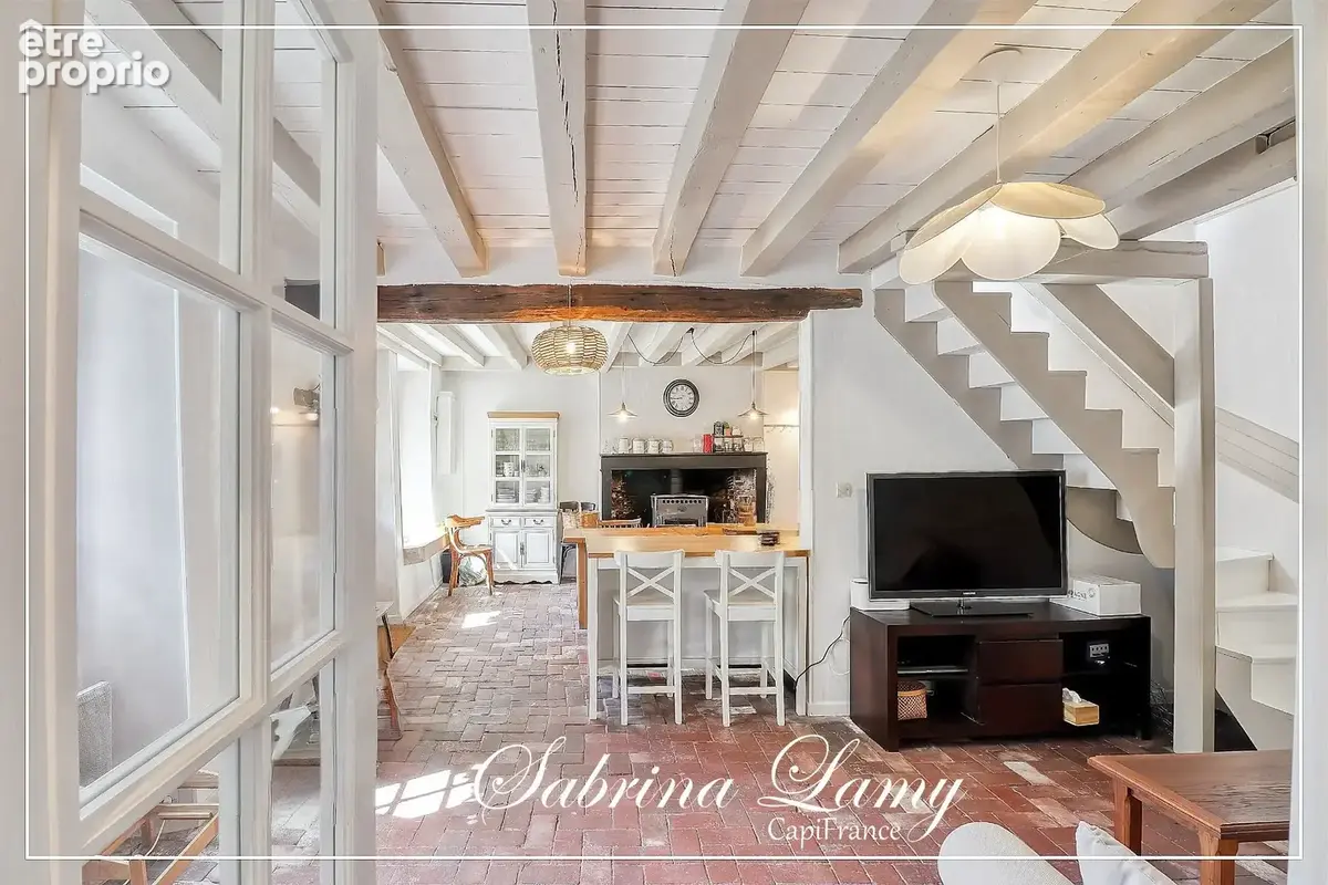 Maison de campagne de caractère – 201m² – beaux volumes – 5 chambres – terrain 898 m² – fromentières - photo 6