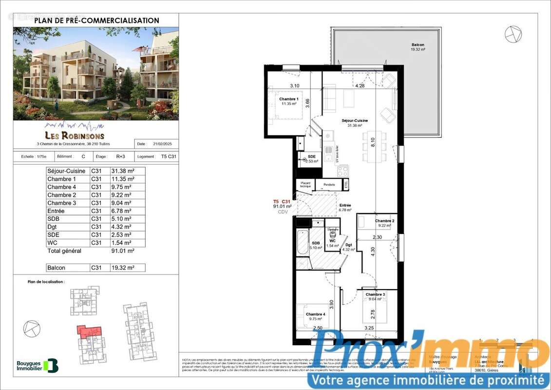Appartement à TULLINS