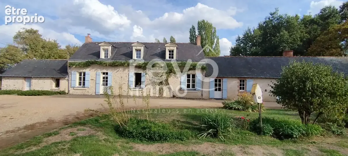 Coup de cur  superbe longère à mozé-sur-louet - photo 3