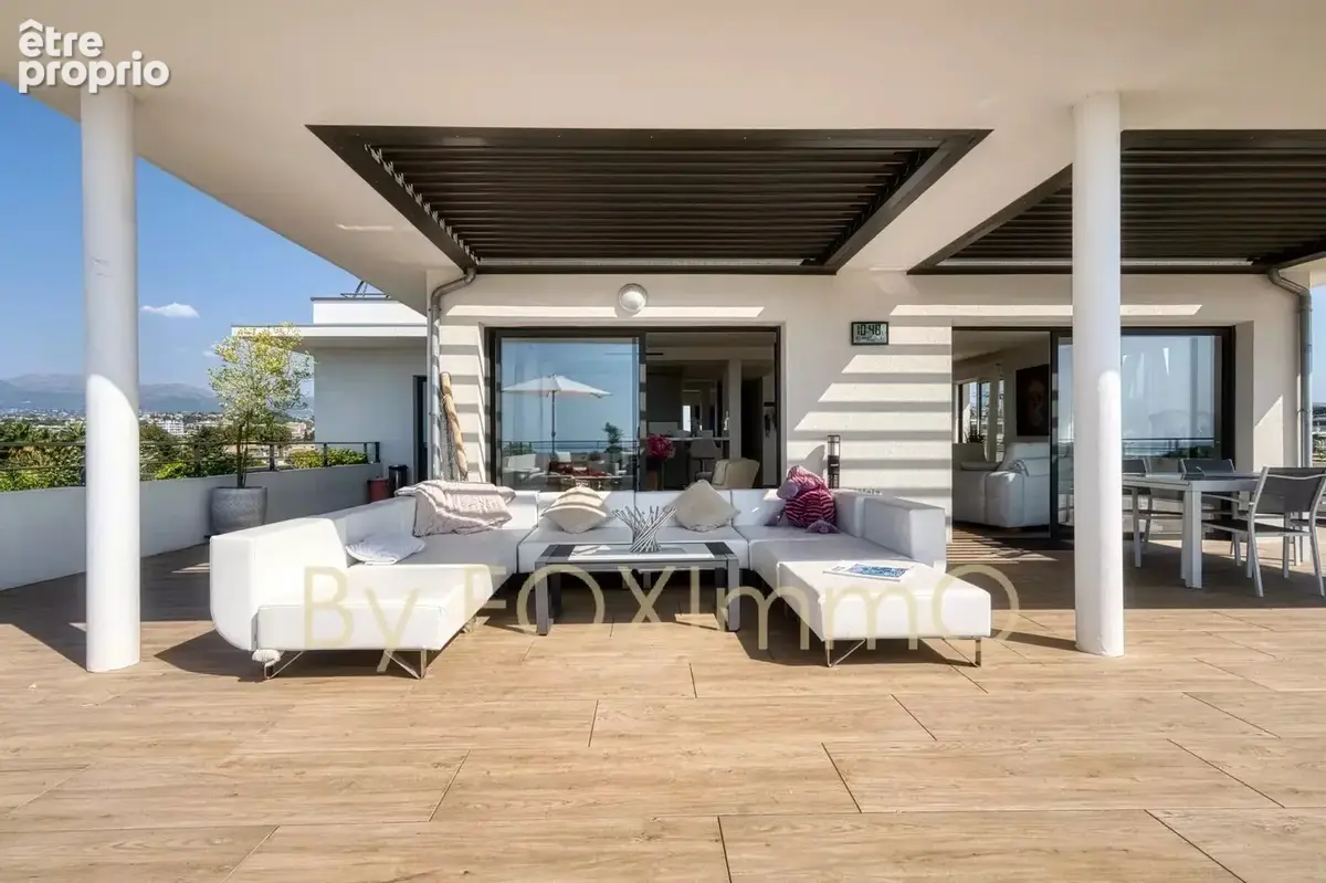 Penthouse d'exception dernier étage vue mer à Cagnes-sur-Mer - photo 4
