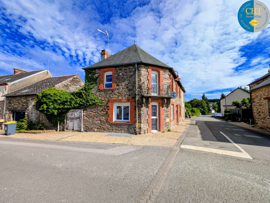 Exclusivité : belle maison de bourg rénovée (dpe b)   saint-malo-de-beignon (56380) avec cht immobilier - photo 30