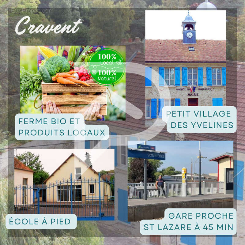 Terrain à CHAUFOUR-LES-BONNIERES