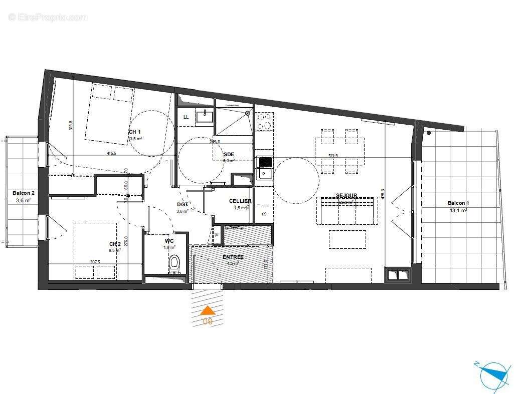 Appartement à MILLAU