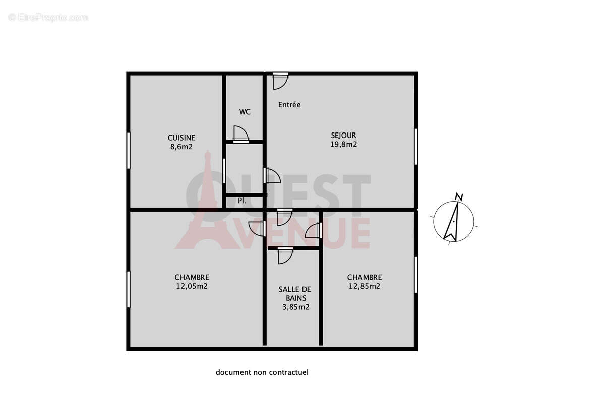 Appartement à SAINT-CLOUD