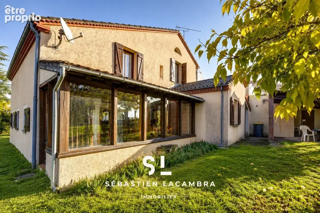 Puygouzon   maison de caractère 186 m2 + terrain a batir   2 045 m2 - photo 6