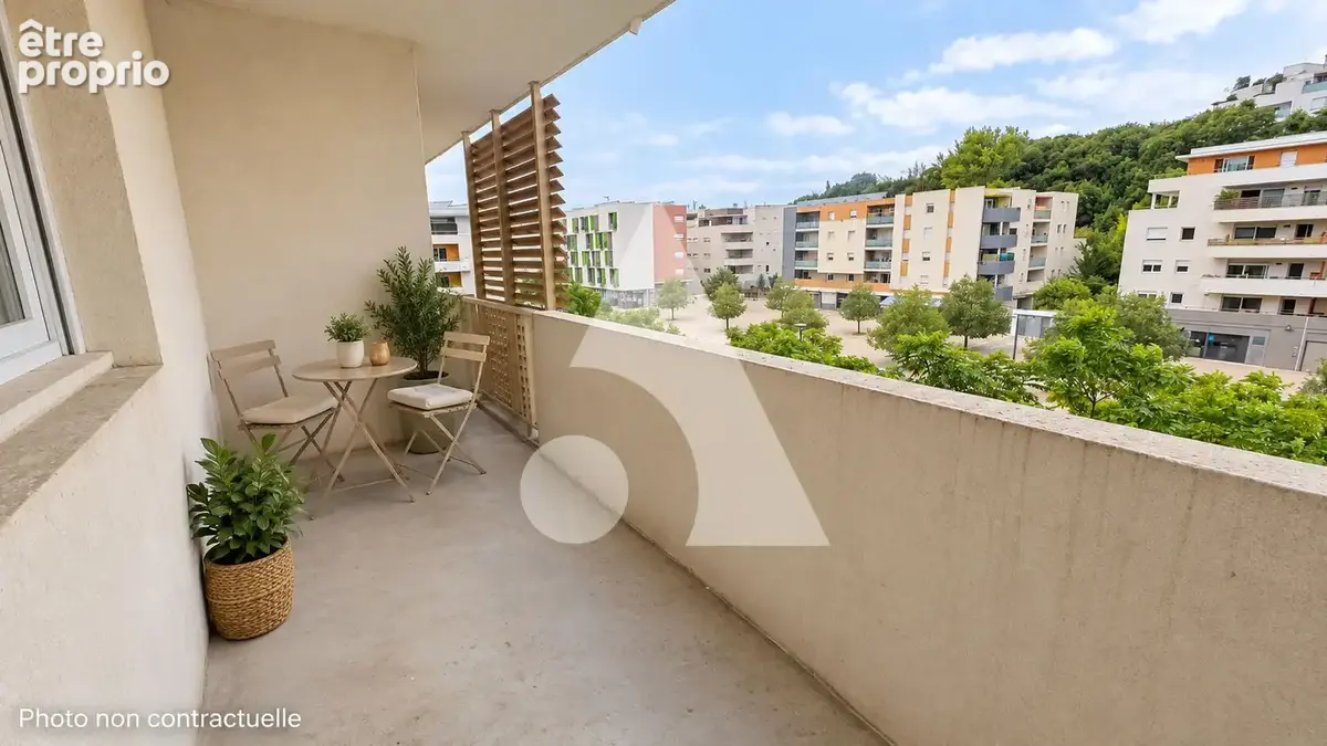Montpellier euromédecine 3 pièces de 56,30 m² avec terrasse et garage - photo 4