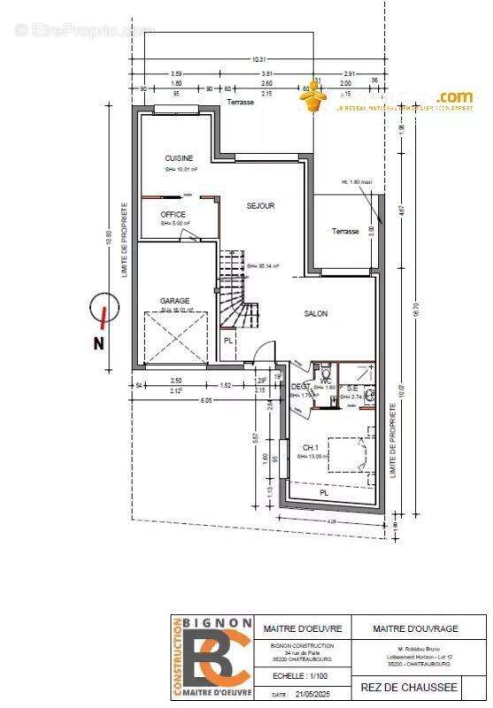 Maison neuve 4 chambres - 120 m² - CHÂTEAUBOURG - photo 4