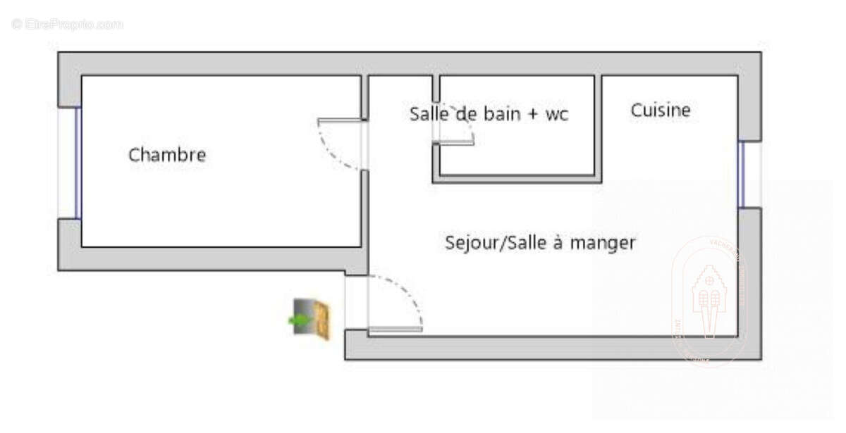Appartement 31 m² à Lille  - photo 8