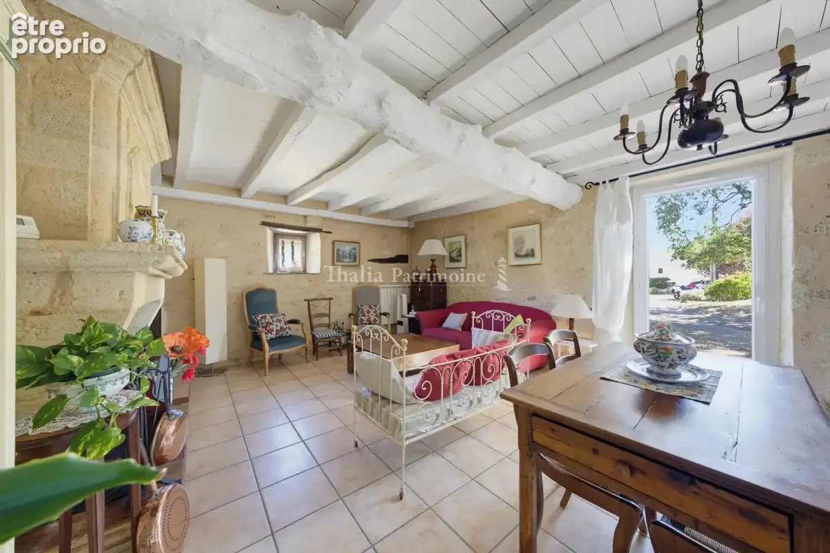 Belle maison individuelle de plain-pied en pierre à proximité de Targon - photo 13