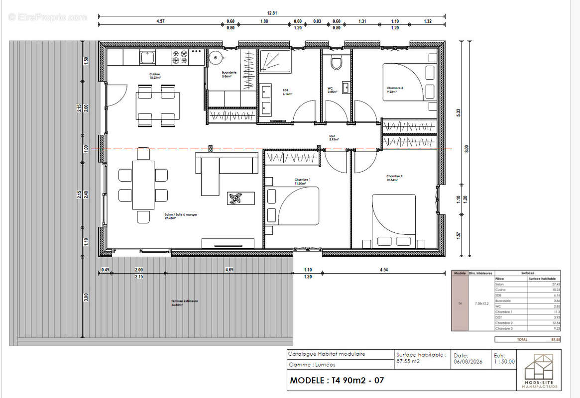 Terrain + maison neuve sur Bazillac. Construction en 3 mois , pose de la maison en environ 3 jours. - photo 6