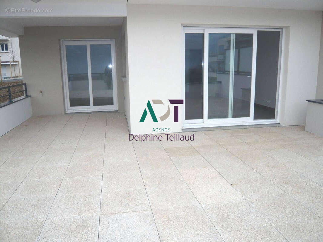 terrasse - Appartement à SAINT-ISMIER