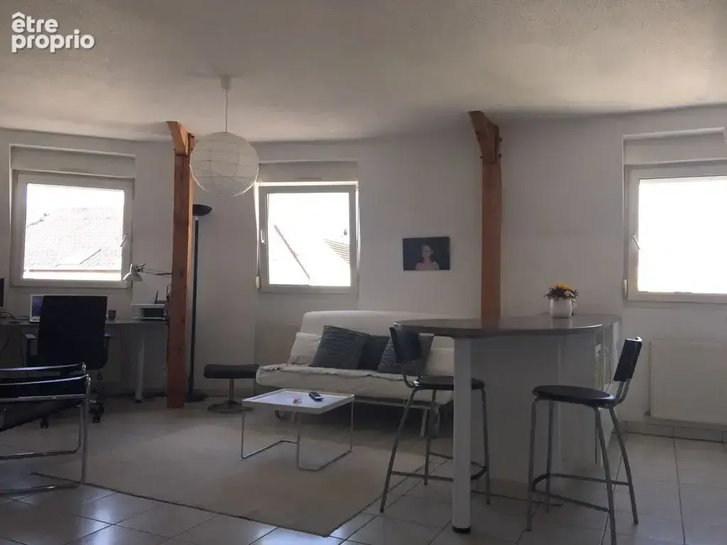 À vendre en exclusivité   Huningue   F2 très lumineux au dernier étage avec garage, proche des frontières suis - photo 4