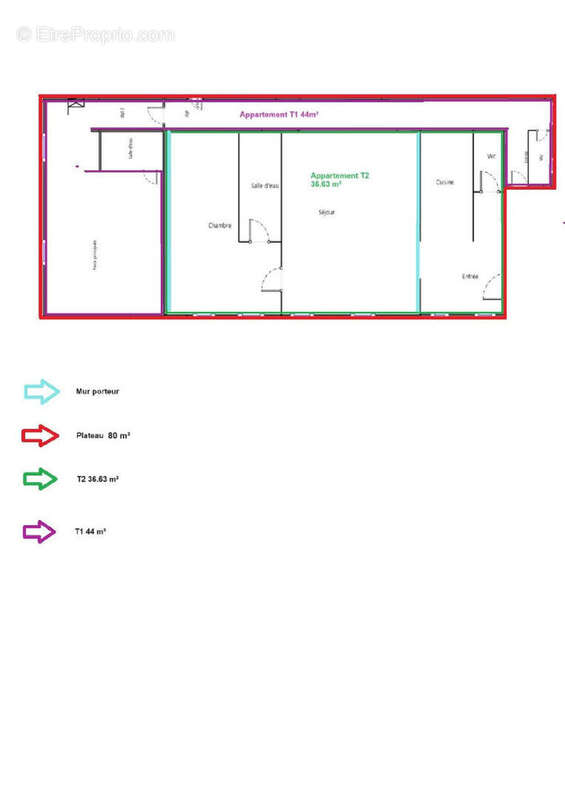 Appartement à TOULOUSE