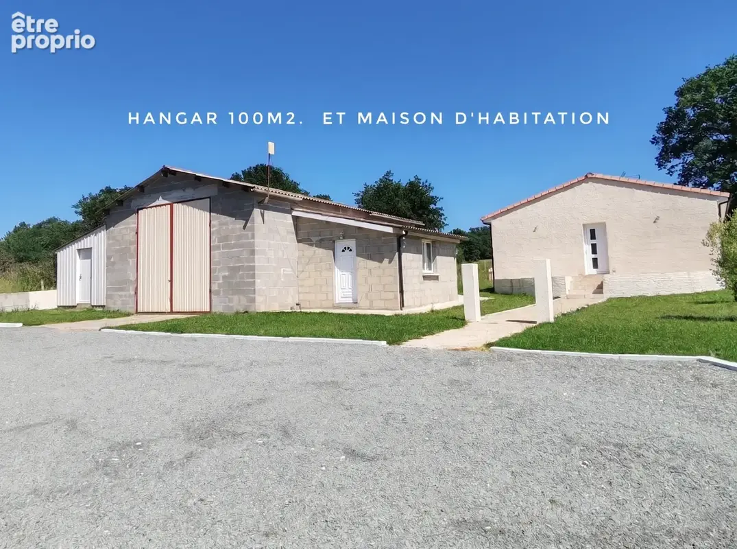 Maison récente avec bâtiment professionnel de 100 m2   Idéal artisan, entrepreneur ou collectionneur - photo 3