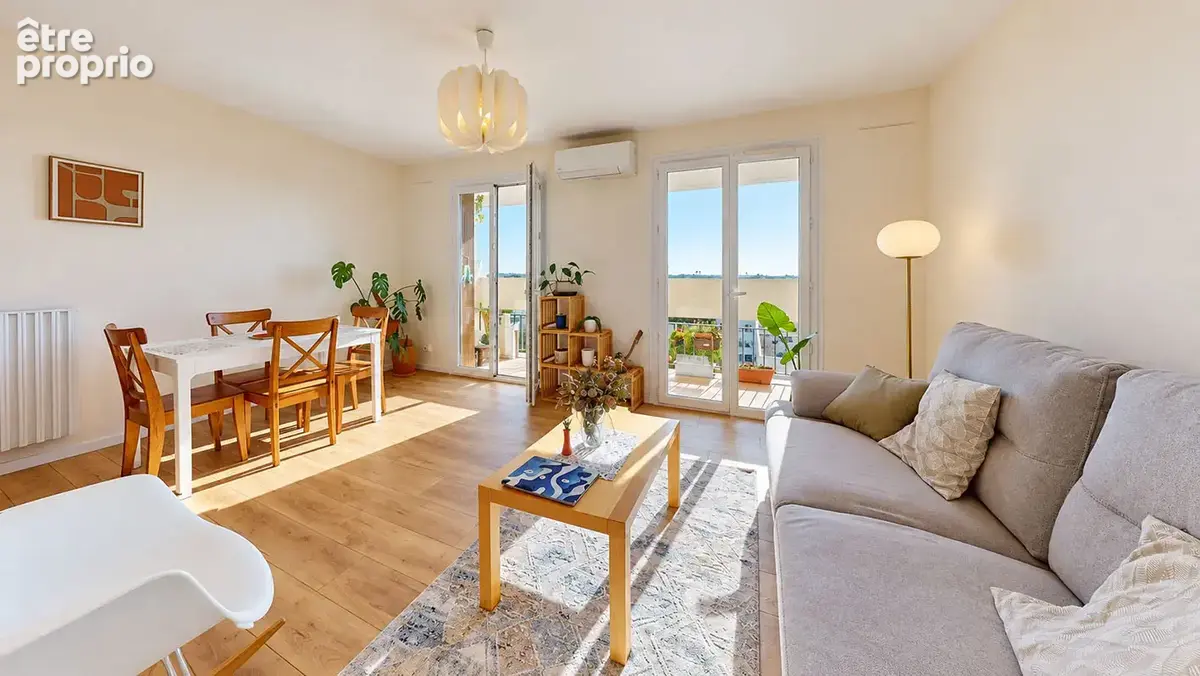 Montpellier   Mas Drevon   Appartement T3 rénové avec loggia et vue Dégagée - photo 4