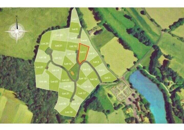 Terrain constructible de 1712 m2 - photo 2
