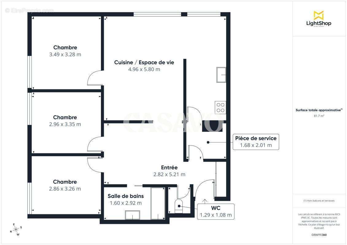 Appartement à CHAMPIGNY-SUR-MARNE