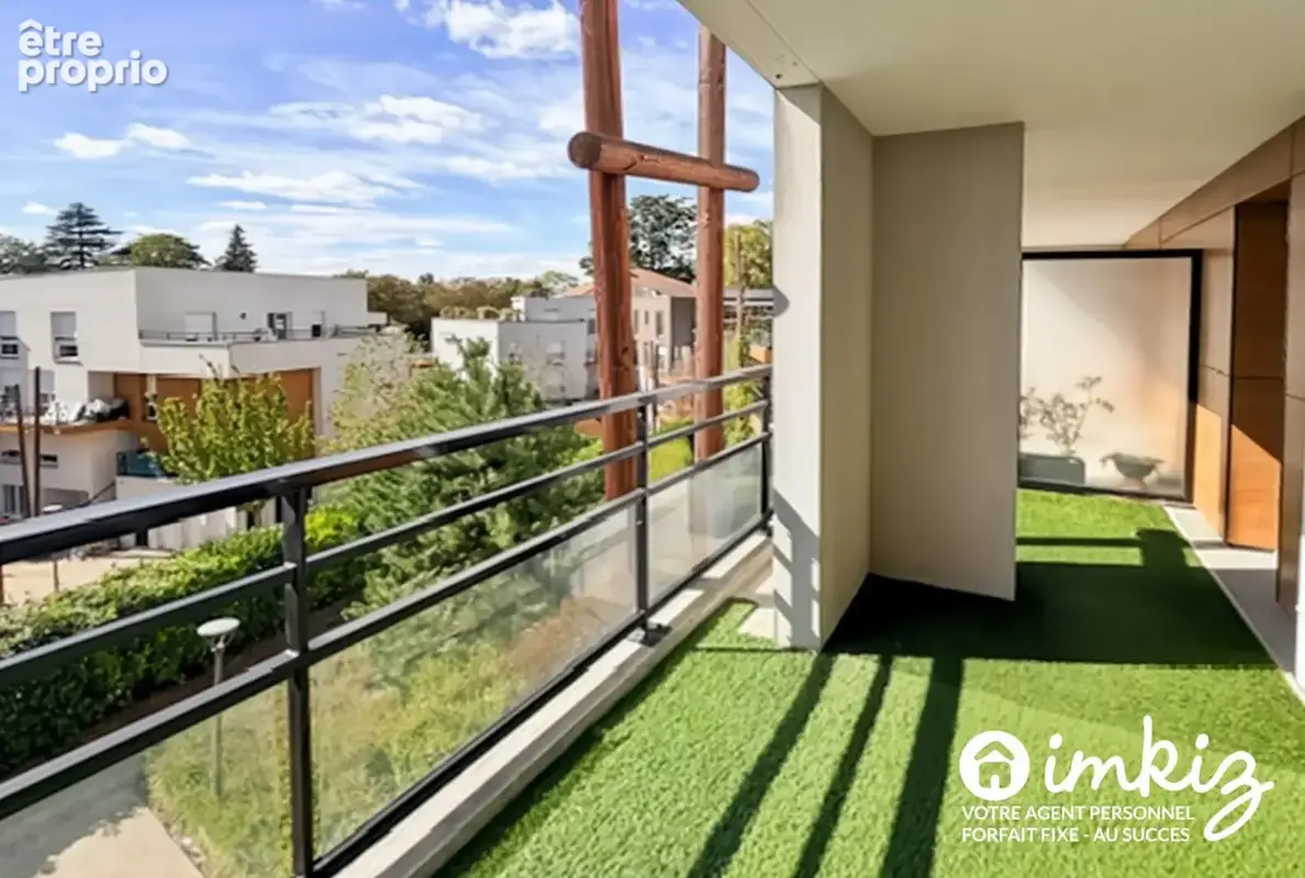 Appartement 3 pièces terrasse - parking en sus - photo 2