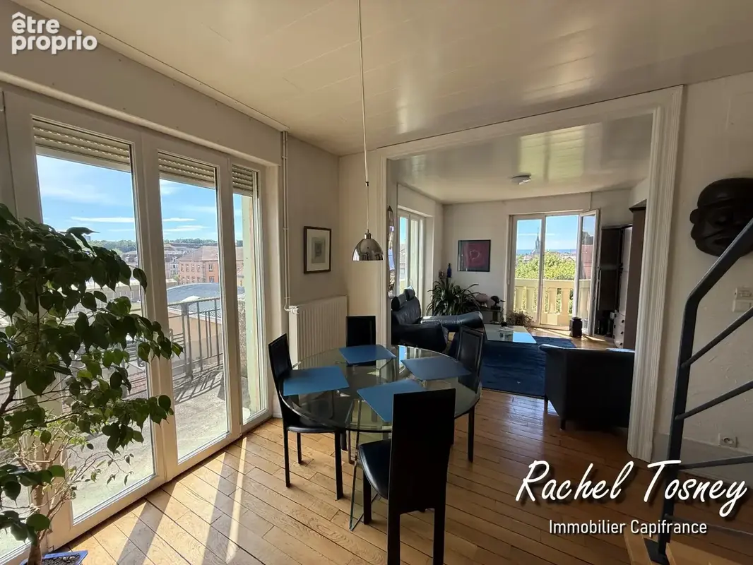 Duplex à vendre 4 pièces belfort (90) balcon, et place de parking dans cour privée ! - photo 2