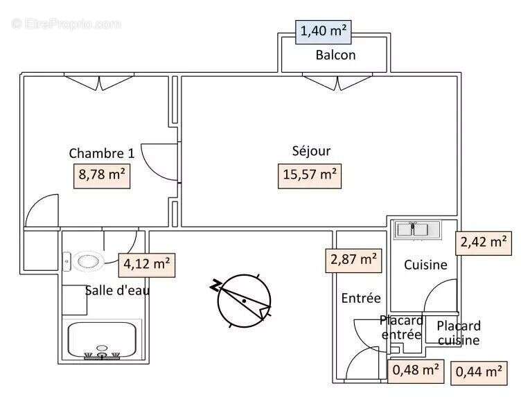 Appartement à ASNIERES-SUR-SEINE