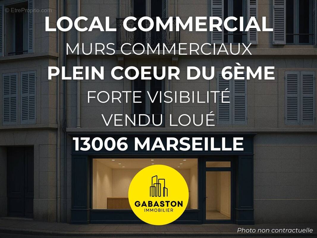 Commerce à MARSEILLE-6E
