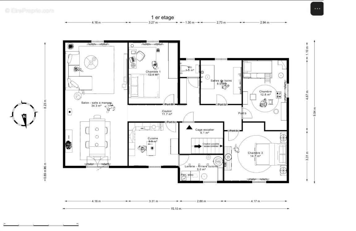 Appartement à SAINT-NAZAIRE