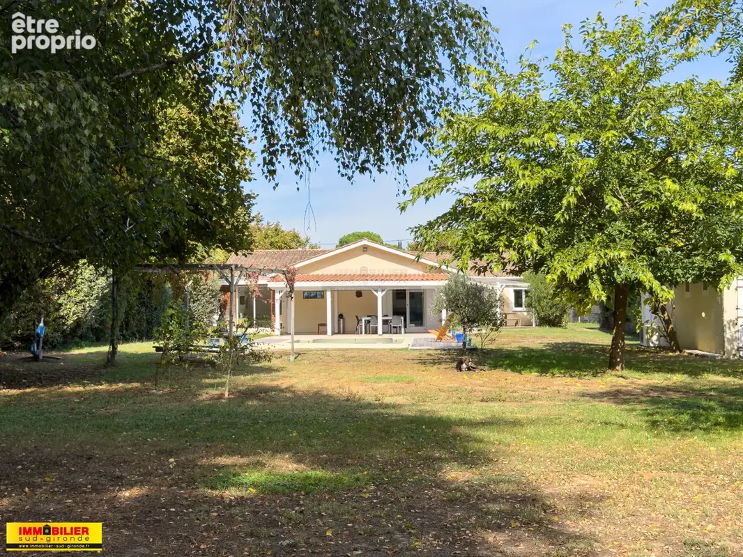 Maison de plain-pied avec piscine chauffée, au calme sur 2 500 m2 face aux bois - photo 31