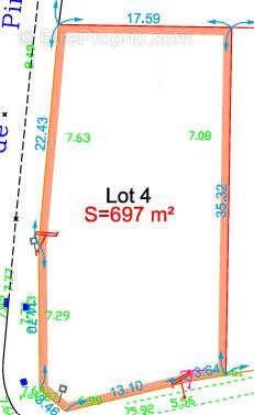 Terrain 697 m² à Besne  - photo 2