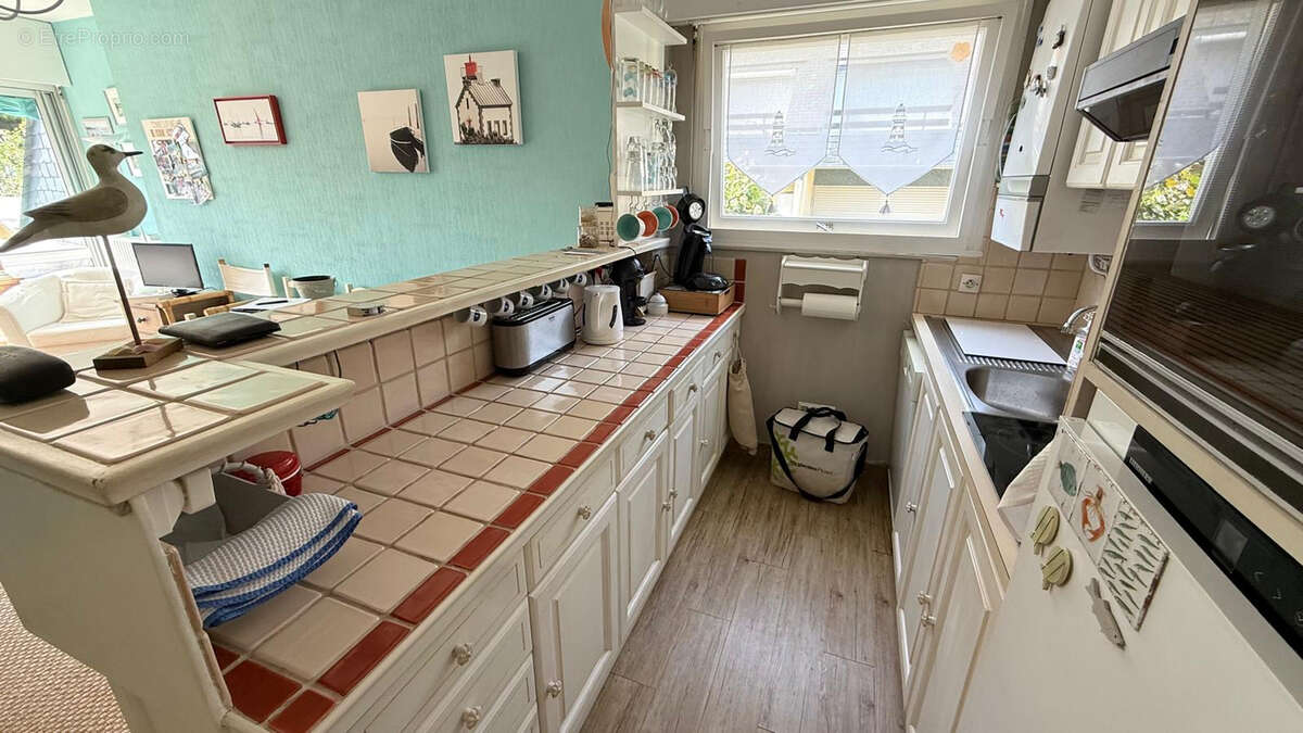 CARNAC  50M Plage Beaumer et 500m Super U  Appartement  3 pièces 42.53 m2  habitable 49.46m² Utiles - photo 4