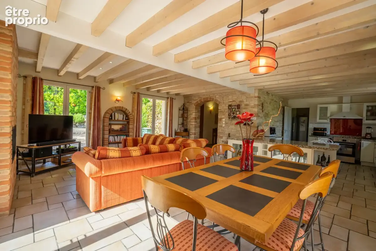 Belle maison contemporaine avec piscine, grand terrain et vue sur la campagne - photo 10