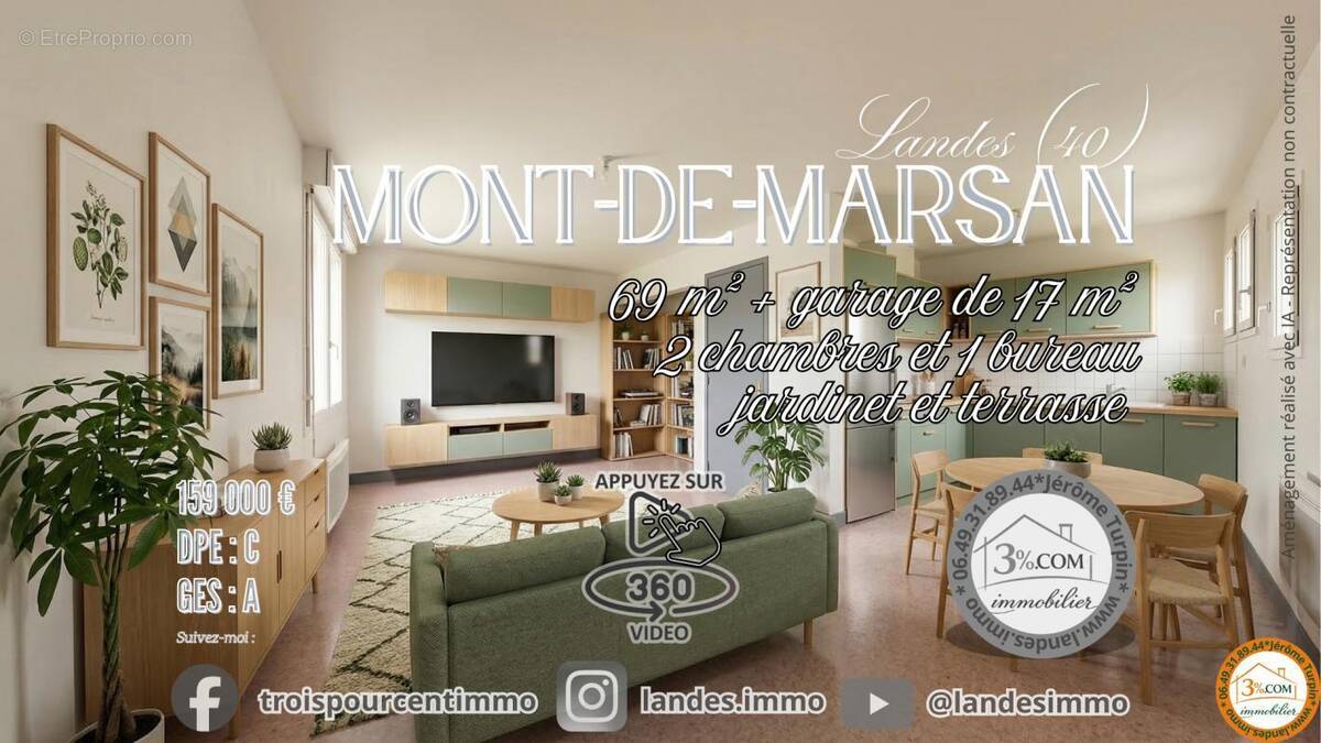 Maison à MONT-DE-MARSAN