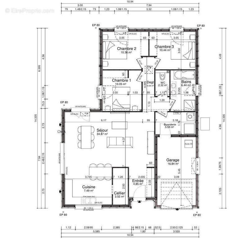 projet socopa - Terrain à SAULXURES-SUR-MOSELOTTE