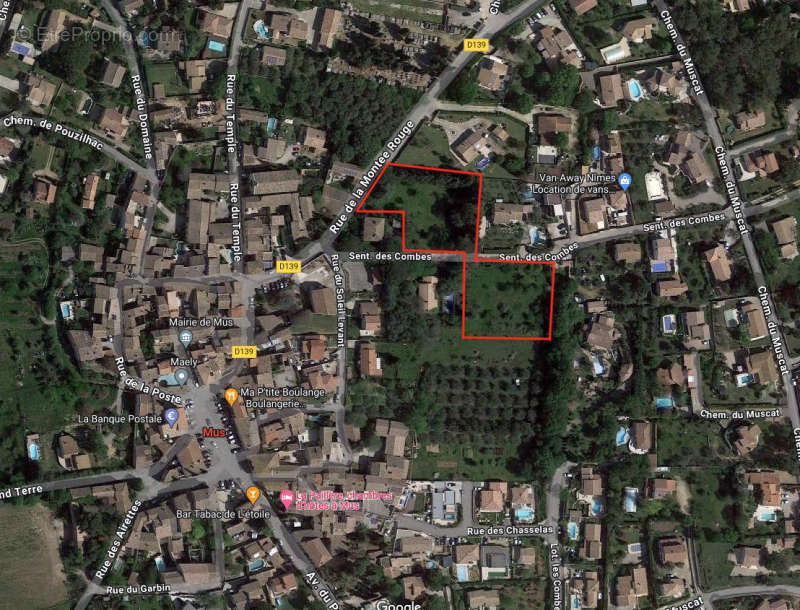 Terrain à MUS