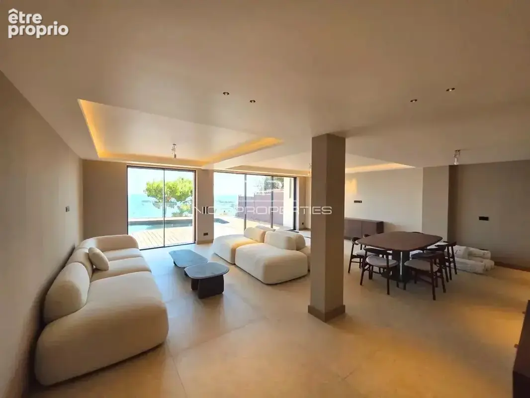 Beaulieu-sur-Mer, maison contemporaine avec piscine et vue mer panoramique - photo 5