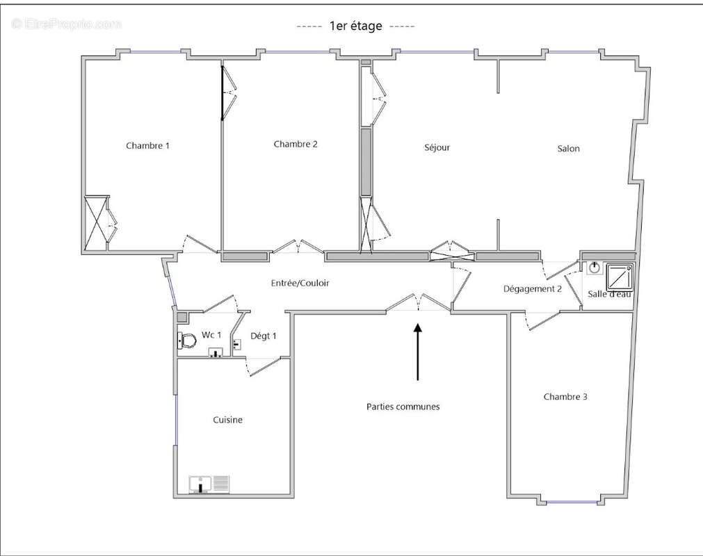 Appartement à PARIS-9E