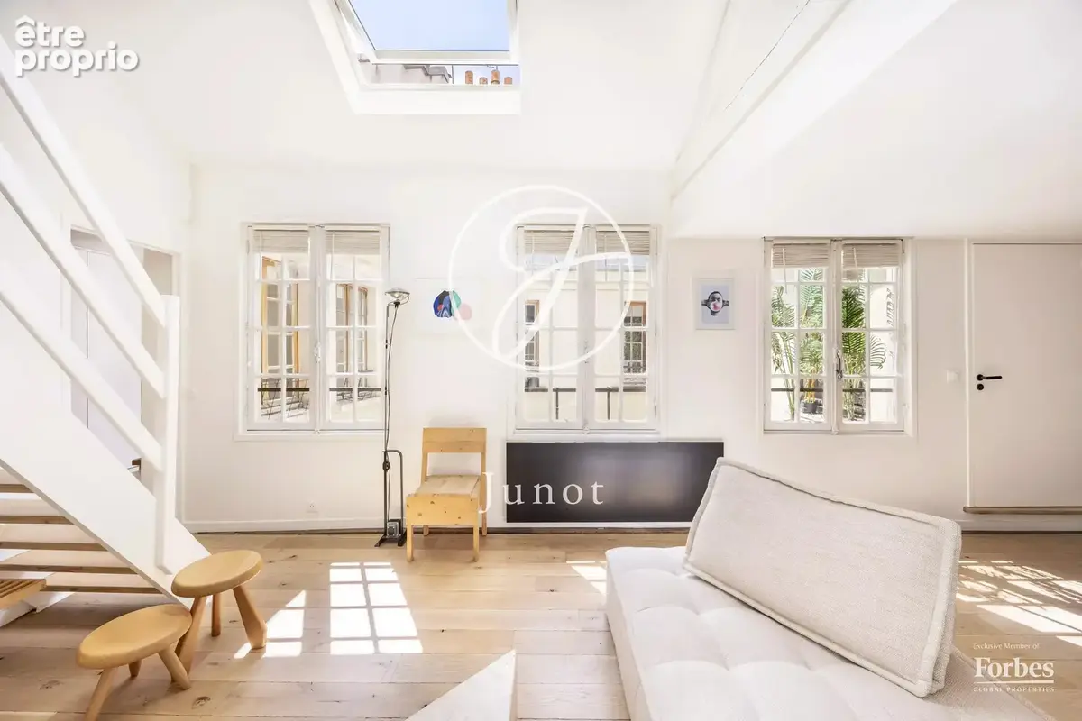 Paris 3e - RUE VIEILLE DU TEMPLE - Appartement - 3 pièces - 51,96m² Carrez - 1 chambre - photo 3