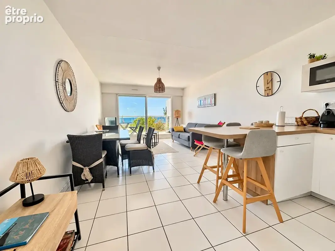 Appartement FACE MER - La Baules les Pins - T3 traversant 57.33 m2 - photo 14
