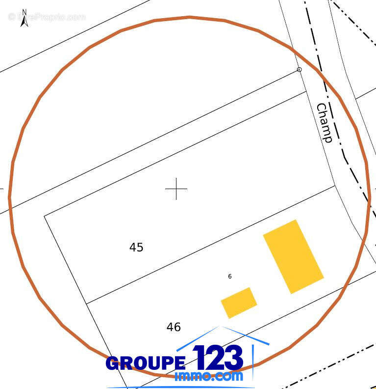 Terrain à MERRY-SEC