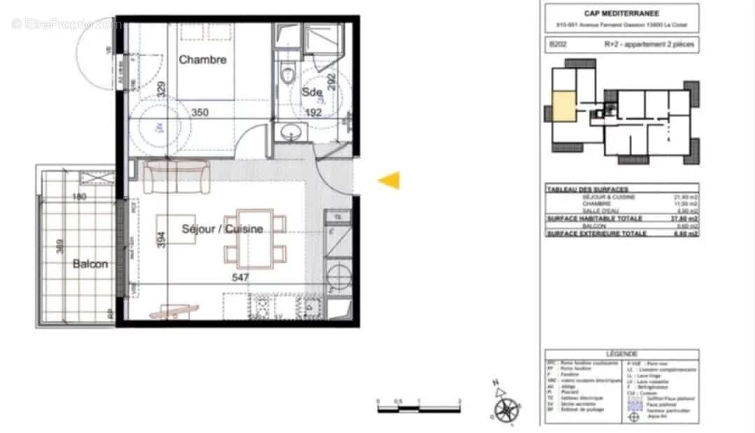 Appartement à LA CIOTAT