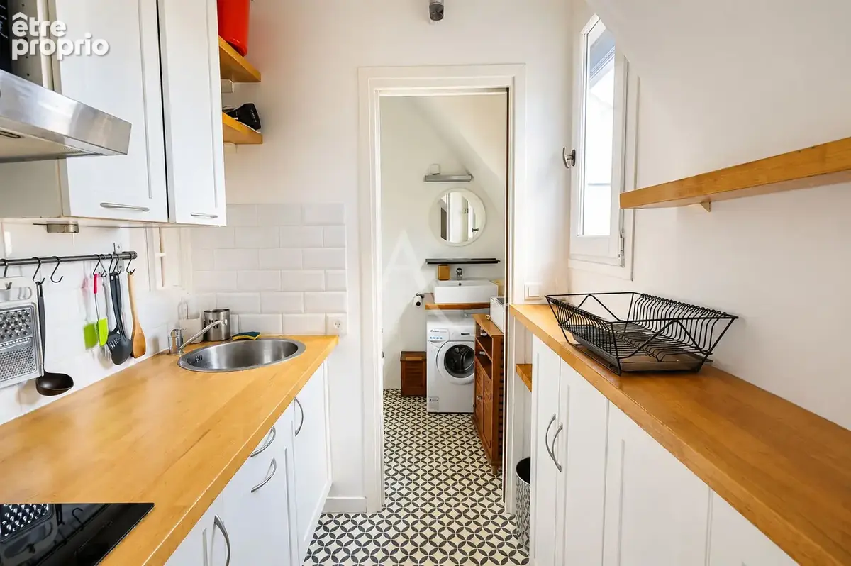 Appartement Paris 1 pièce(s) 22.05 m2 - photo 8
