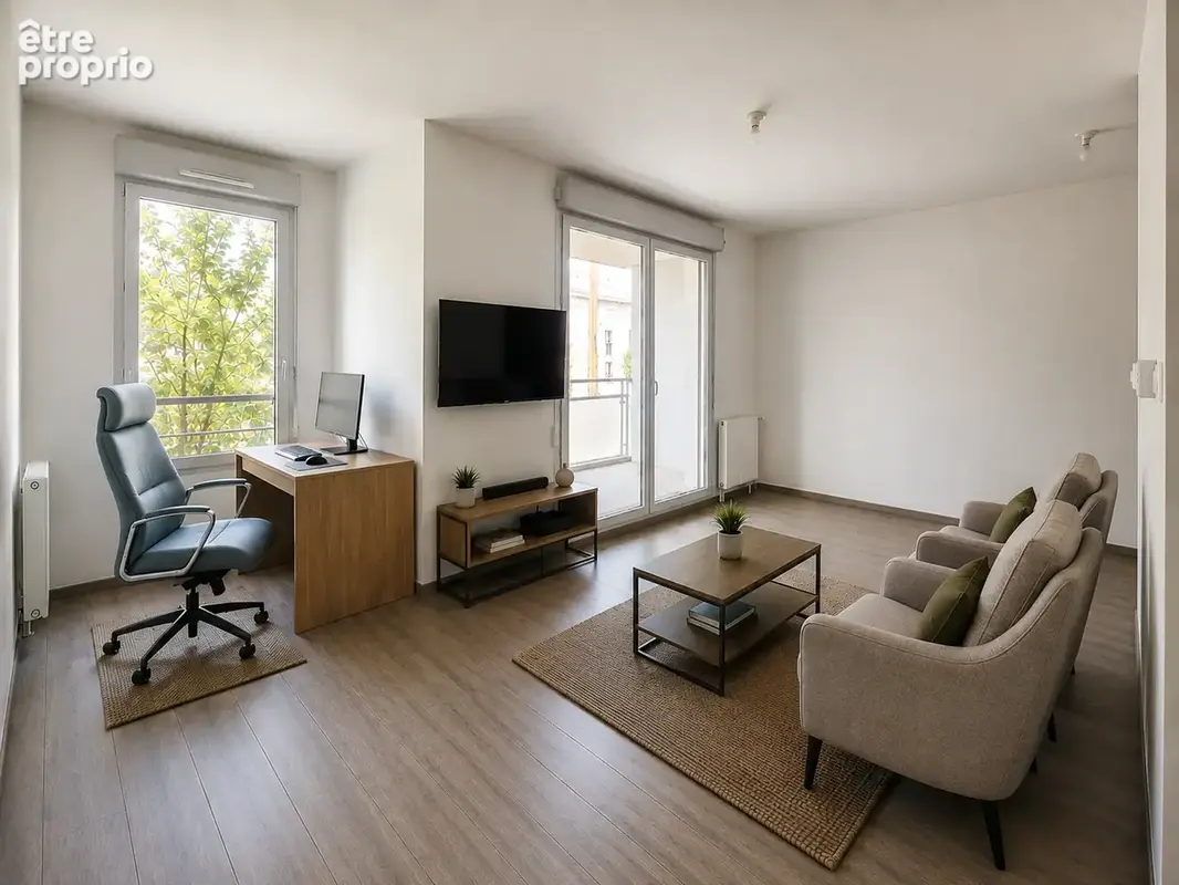 Quartier Schuman - Gaudinière - breil - barberie /T2 / 40 m2 / balcon / exposé Ouest / copro récente. / parkli - photo 10